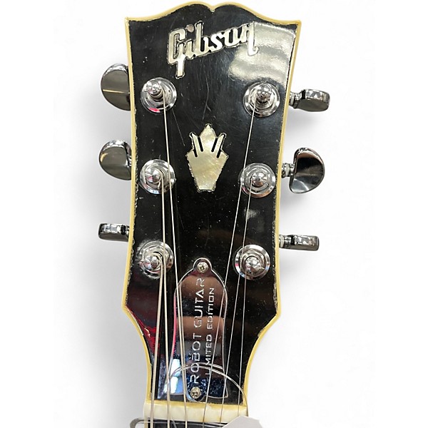 Used Gibson Les Paul Robot Limited Edition 1st Run Blue Burst Solid Body Electric Guitar