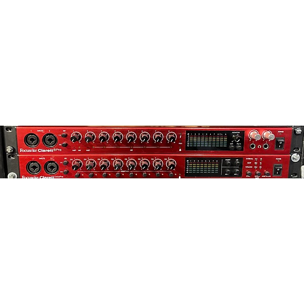Used Focusrite Clarett 8Pre Thunderbolt Audio Interface