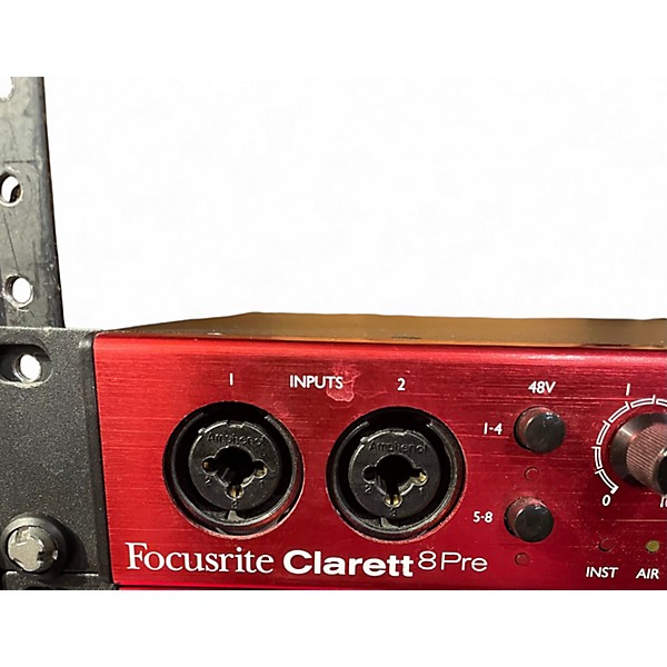 Used Focusrite Clarett 8Pre Thunderbolt Audio Interface