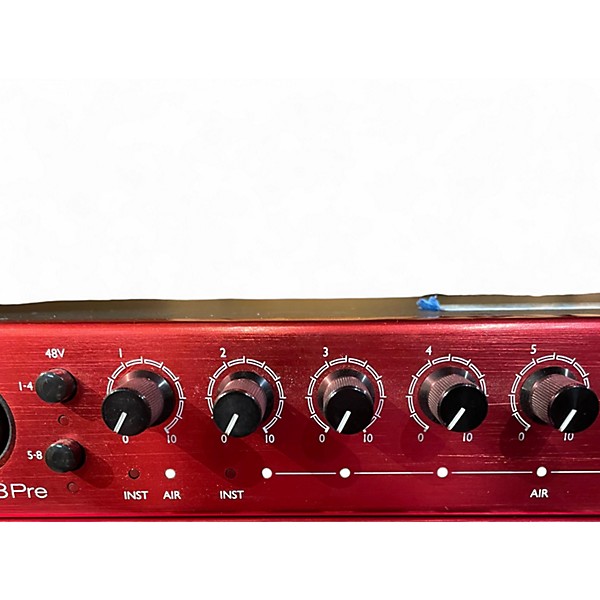 Used Focusrite Clarett 8Pre Thunderbolt Audio Interface