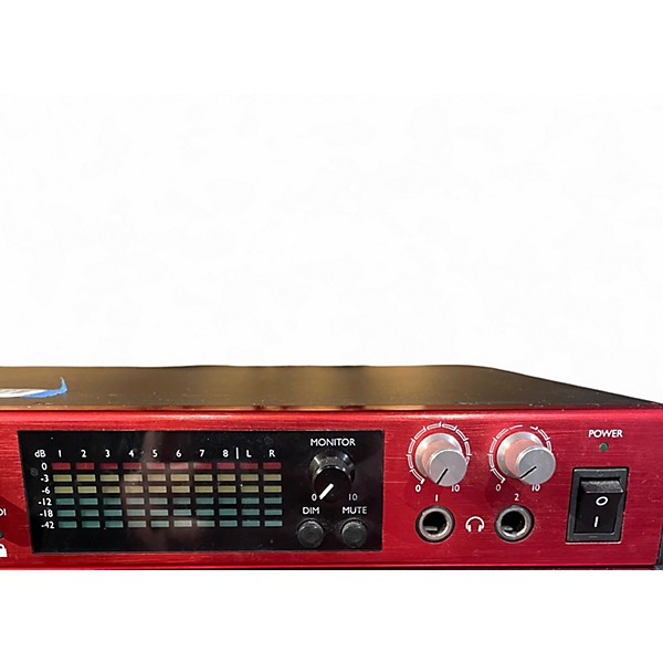 Used Focusrite Clarett 8Pre Thunderbolt Audio Interface
