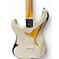 Used Fender Custom Shop 1956 Stratocaster Redil White over Sunburst Solid Body Electric Guitar