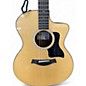 Used Taylor 214CE PLUS Natural Acoustic Electric Guitar