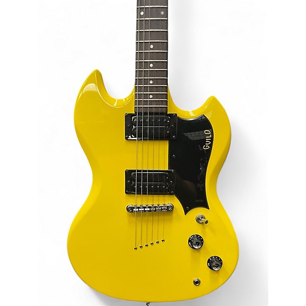 Used Guild POLARA Yellow Solid Body Electric Guitar