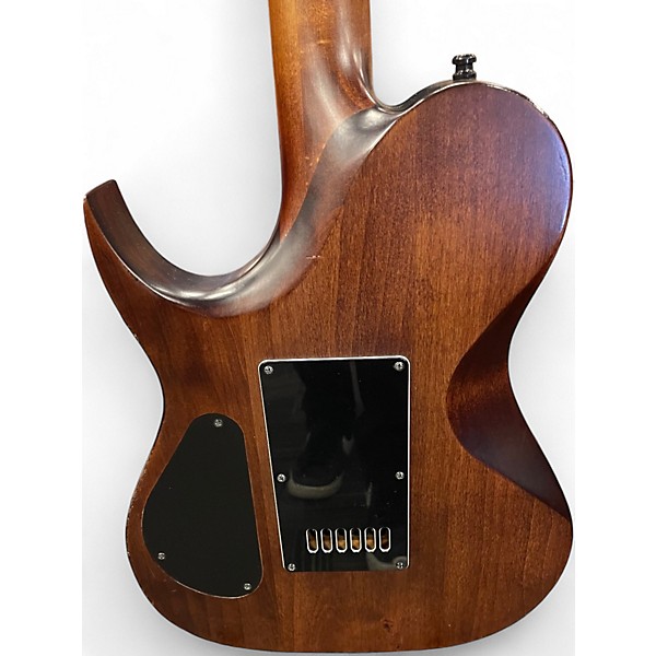 Used Solar Guitars Type S Burl Solid Body Electric Guitar