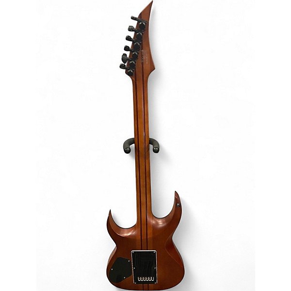 Used Solar Guitars Type S Burl Solid Body Electric Guitar