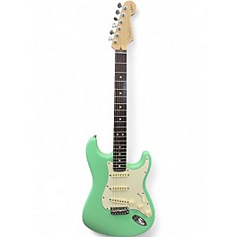 Used Fender Artist Series Jeff Beck Stratocaster SURF GREEN Solid Body Electric Guitar