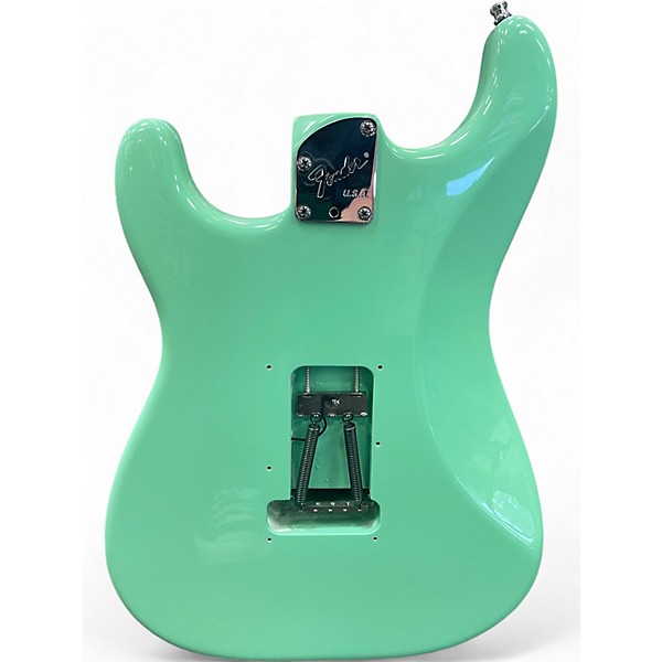 Used Fender Artist Series Jeff Beck Stratocaster SURF GREEN Solid Body Electric Guitar