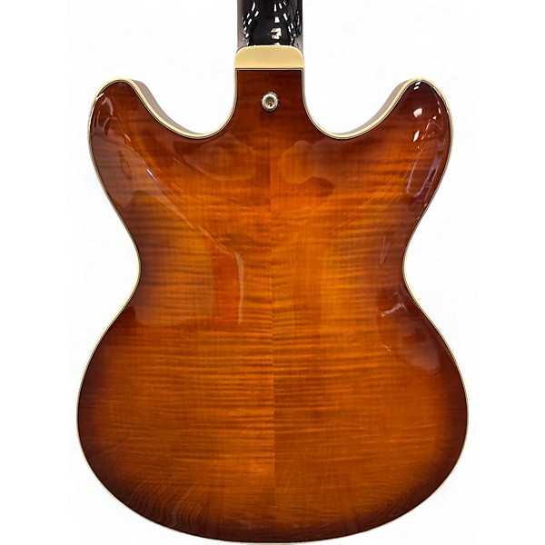 Used Ibanez AS93VLS Violin Sunburst Hollow Body Electric Guitar
