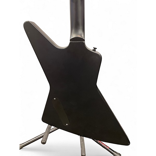 Used Epiphone Explorer 58 Goth Black Solid Body Electric Guitar