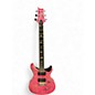Used PRS SE Custom 24 Pink Solid Body Electric Guitar thumbnail