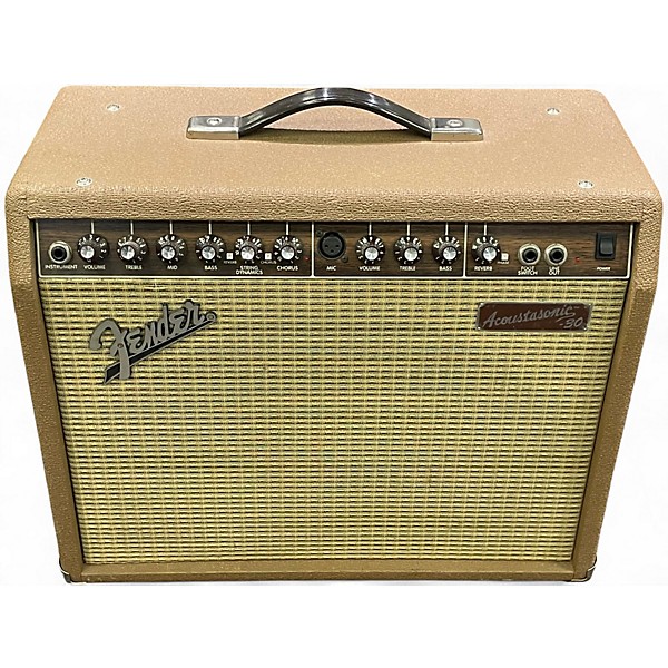 Used Fender Acoustasonic 30 DSP Acoustic Guitar Combo Amp