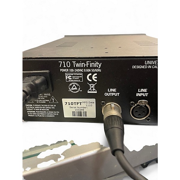 Used Universal Audio 710TF Microphone Preamp