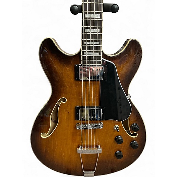 Used Ibanez AS7328-TBC 5B-01 Tobacco Burst Baritone Guitars