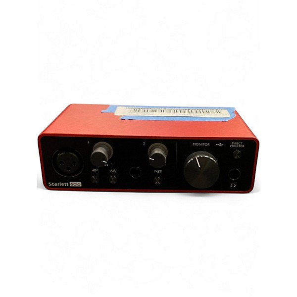 Used Focusrite Scarlett Solo Gen 3 Audio Interface
