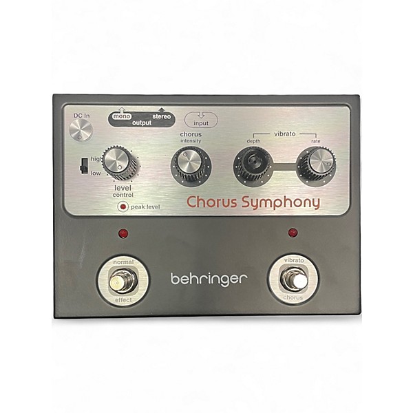 Used Behringer Chorus Symphony Effect Pedal