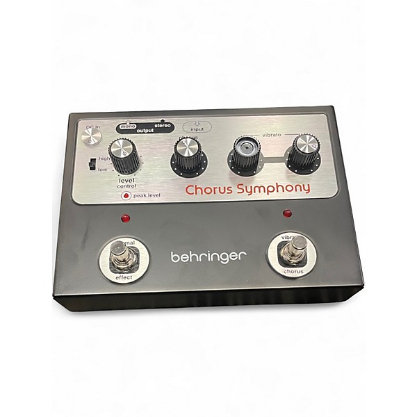 Used Behringer Chorus Symphony Effect Pedal