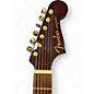 Used Fender Newporter Player Natural Acoustic Electric Guitar