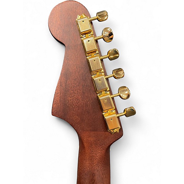Used Fender Newporter Player Natural Acoustic Electric Guitar