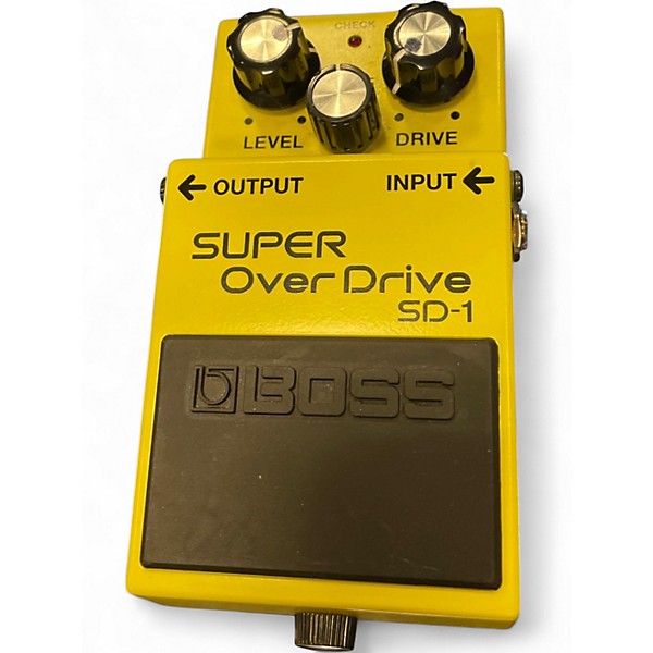 Used BOSS SD1 Super Overdrive Effect Pedal