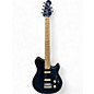 Used Sterling by Music Man Sub AX3 Axis Blue Solid Body Electric Guitar thumbnail