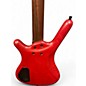 Used Warwick Pro Series Standard Corvette 4 String Red Electric Bass Guitar