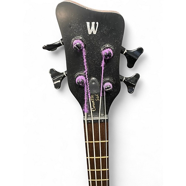 Used Warwick Pro Series Standard Corvette 4 String Red Electric Bass Guitar