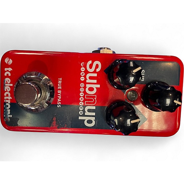 Used TC Electronic Sub N Up Mini Octaver Effect Pedal