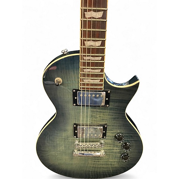 Used ESP LTD EC256 PEARL BLUE Solid Body Electric Guitar