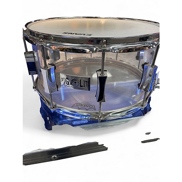 Used Pork Pie 14in Acrylic Snare Clear Drum