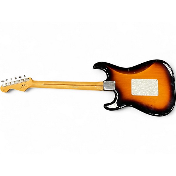Used 2020 Fender Dave Murray HHH Stratocaster 2 Tone Sunburst Solid Body Electric Guitar