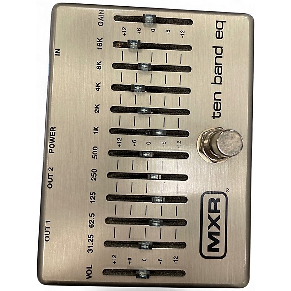 Used MXR M108 10 Band EQ Pedal