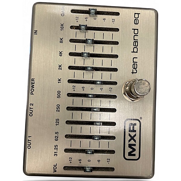 Used MXR M108 10 Band EQ Pedal