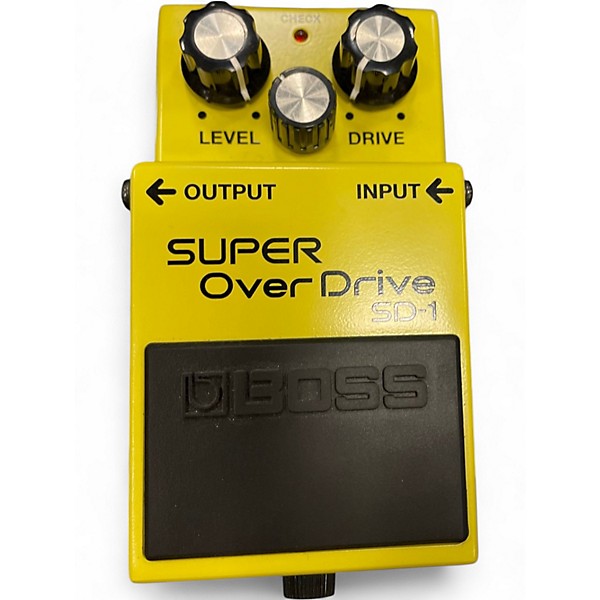 Used BOSS SD1 Super Overdrive Effect Pedal