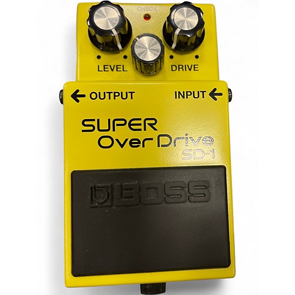 Used BOSS SD1 Super Overdrive Effect Pedal