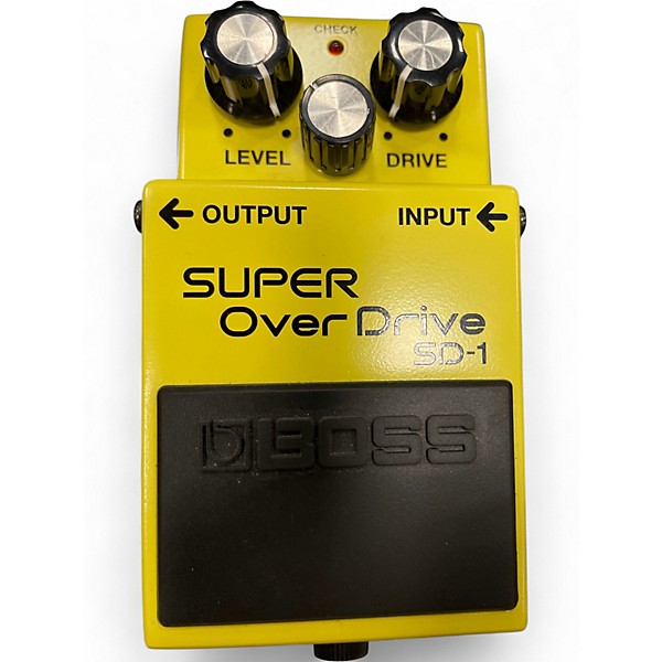 Used BOSS SD1 Super Overdrive Effect Pedal