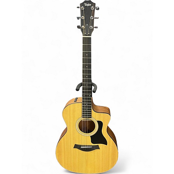 Used Taylor 114CE Natural Acoustic Electric Guitar