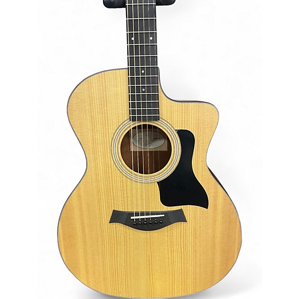 Used Taylor 114CE Natural Acoustic Electric Guitar