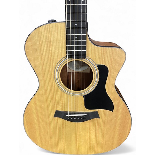 Used Taylor 114CE Natural Acoustic Electric Guitar
