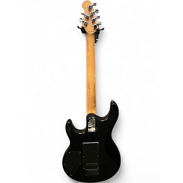 Used Sterling by Music Man LK100D Luke Steve Lukather Signature SPARKLE BLACK Solid Body Electric Guitar