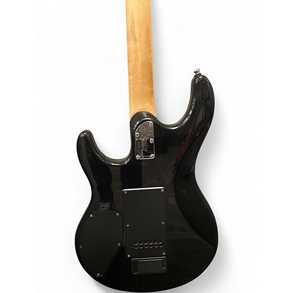 Used Sterling by Music Man LK100D Luke Steve Lukather Signature SPARKLE BLACK Solid Body Electric Guitar