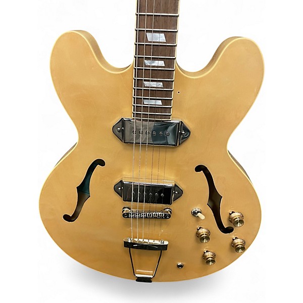 Used Epiphone Casino Natural Hollow Body Electric Guitar