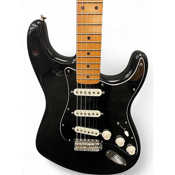 Used Fender Vintera II Road Worn '60s Stratocaster Black Solid Body Electric Guitar