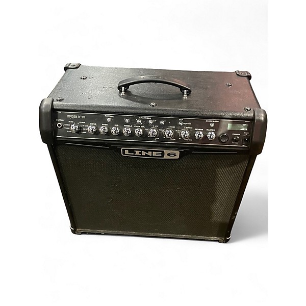 Used Line 6 Spider IV 75W 1x12 Guitar Combo Amp
