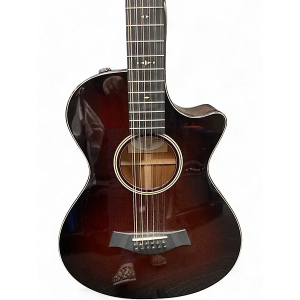 Used Taylor 562CE SHADED EDGEBURST 12 String Acoustic Electric Guitar