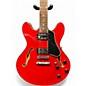 Used Eastman T386RD Red Hollow Body Electric Guitar
