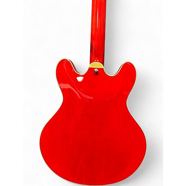 Used Eastman T386RD Red Hollow Body Electric Guitar