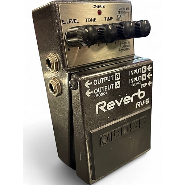 Used BOSS RV6 Digital Reverb Effect Pedal