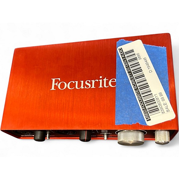 Used Focusrite Scarlett 2i2 Gen 2 Audio Interface