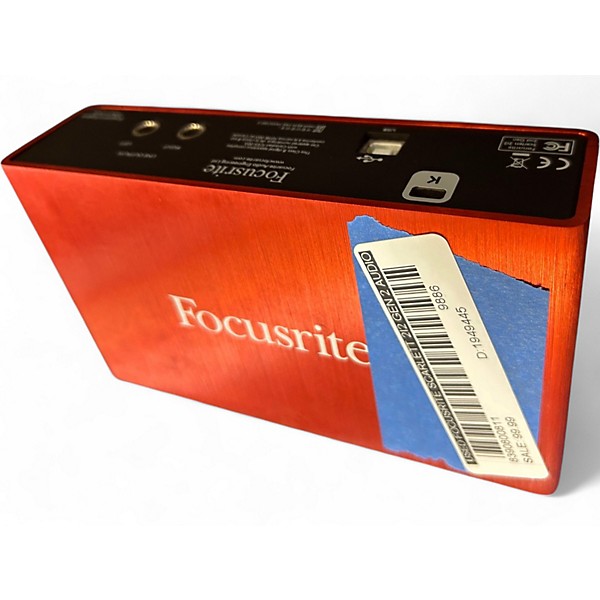 Used Focusrite Scarlett 2i2 Gen 2 Audio Interface
